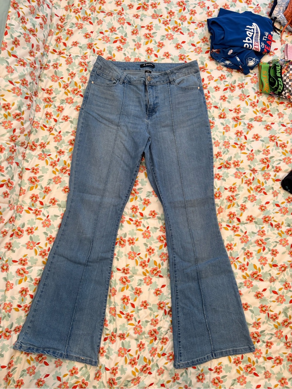 d. jeans Light Blue Flare Jeans